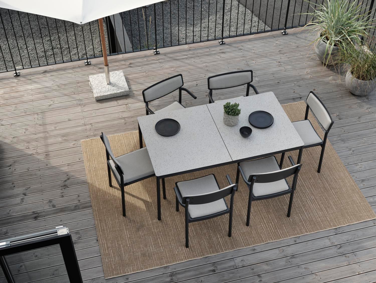 Gusty spisebordsstol Antracit/ash