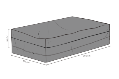 Møbel cover sofa Black-Breathable