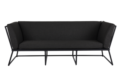 Vence 3-personers sofa Sort/antracit