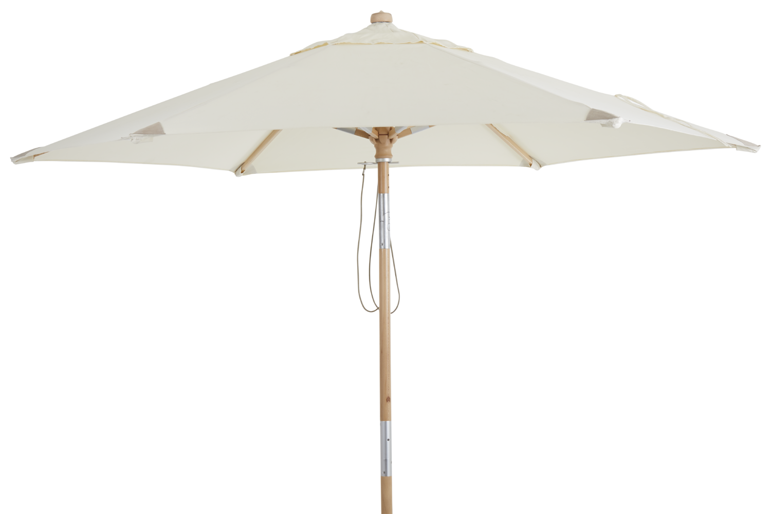 Trieste parasol Natur/Off-White
