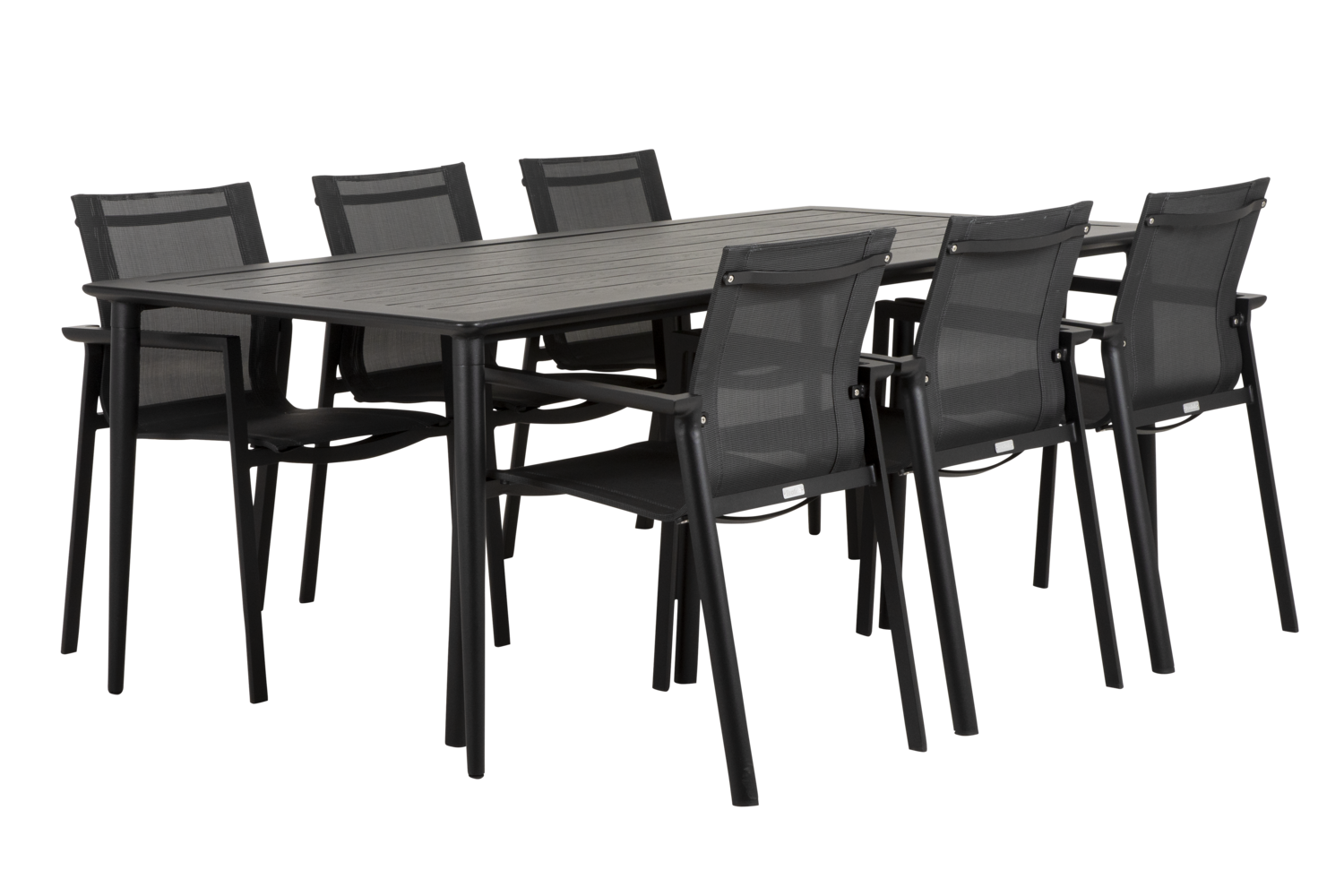 Nimes spisebord Sort