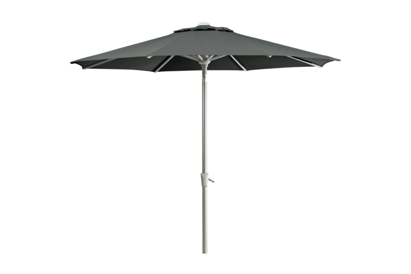Abriola parasol Antracit/grå