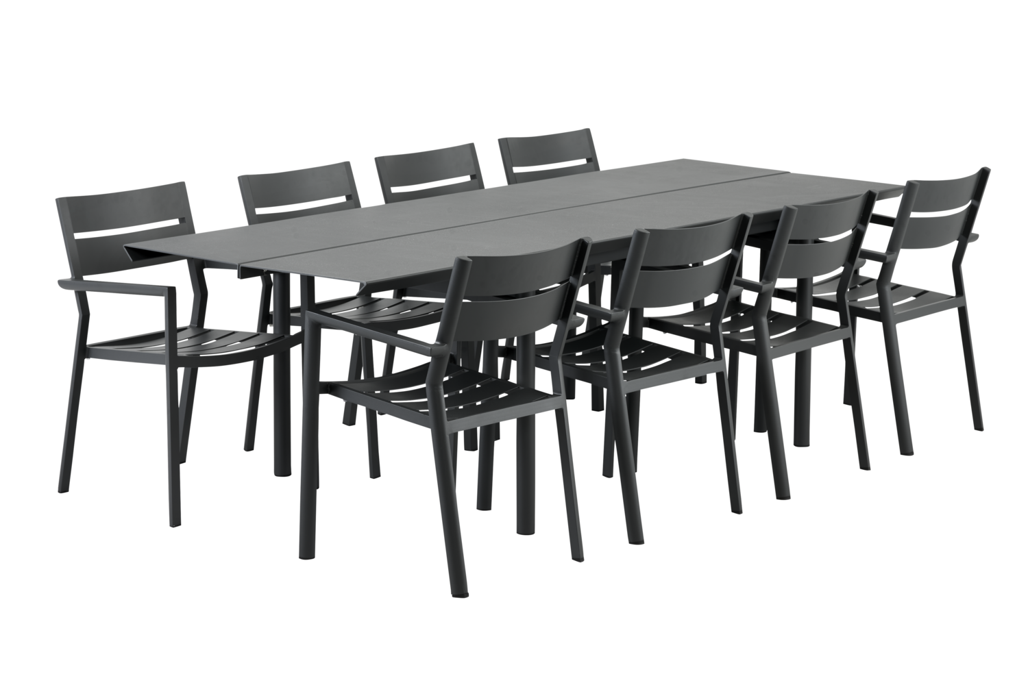 Delia stol med armlæn Antracit