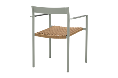 DK spisebordsstol Light Grey/Natur