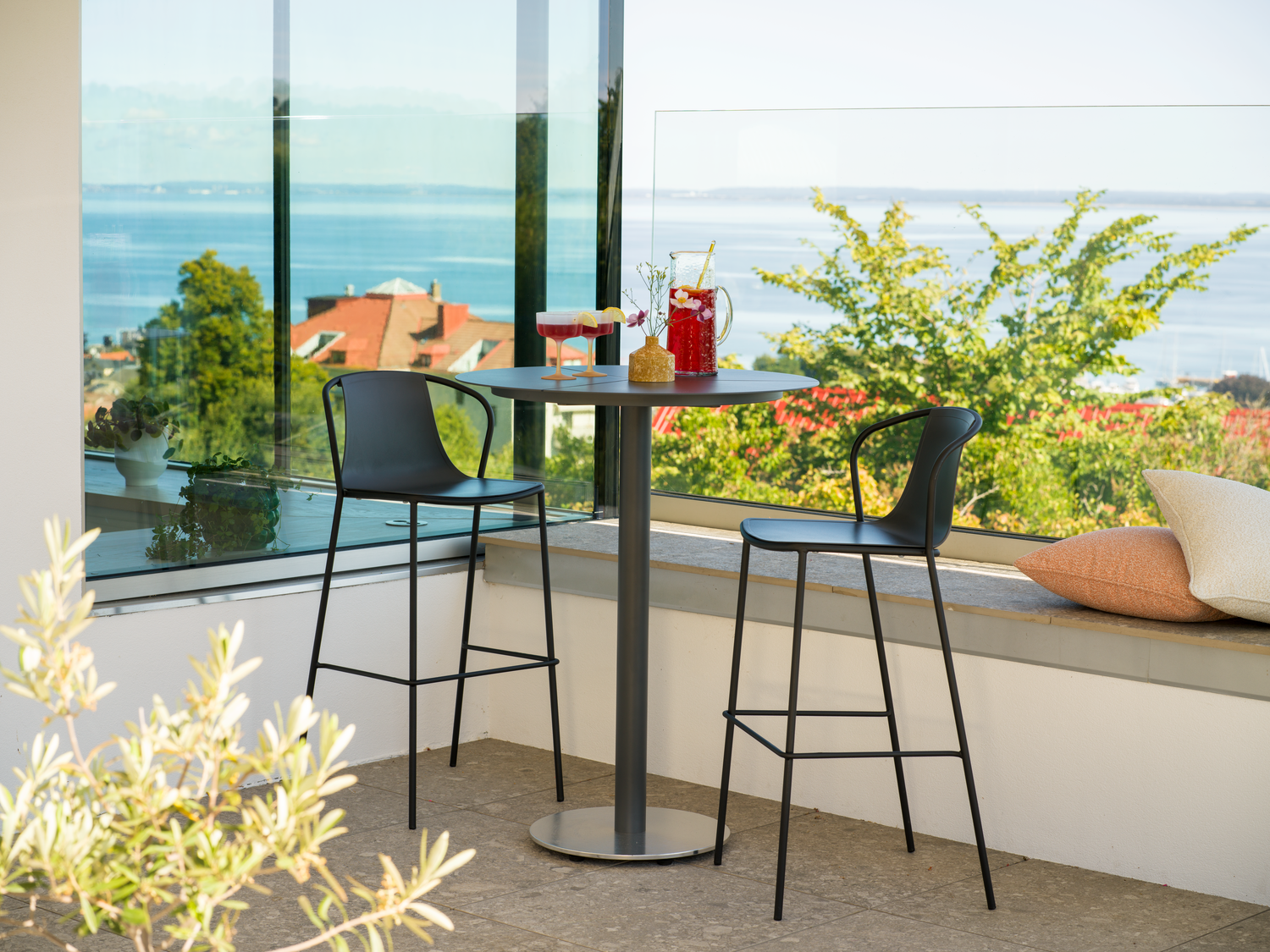 Peace barbord Antracit