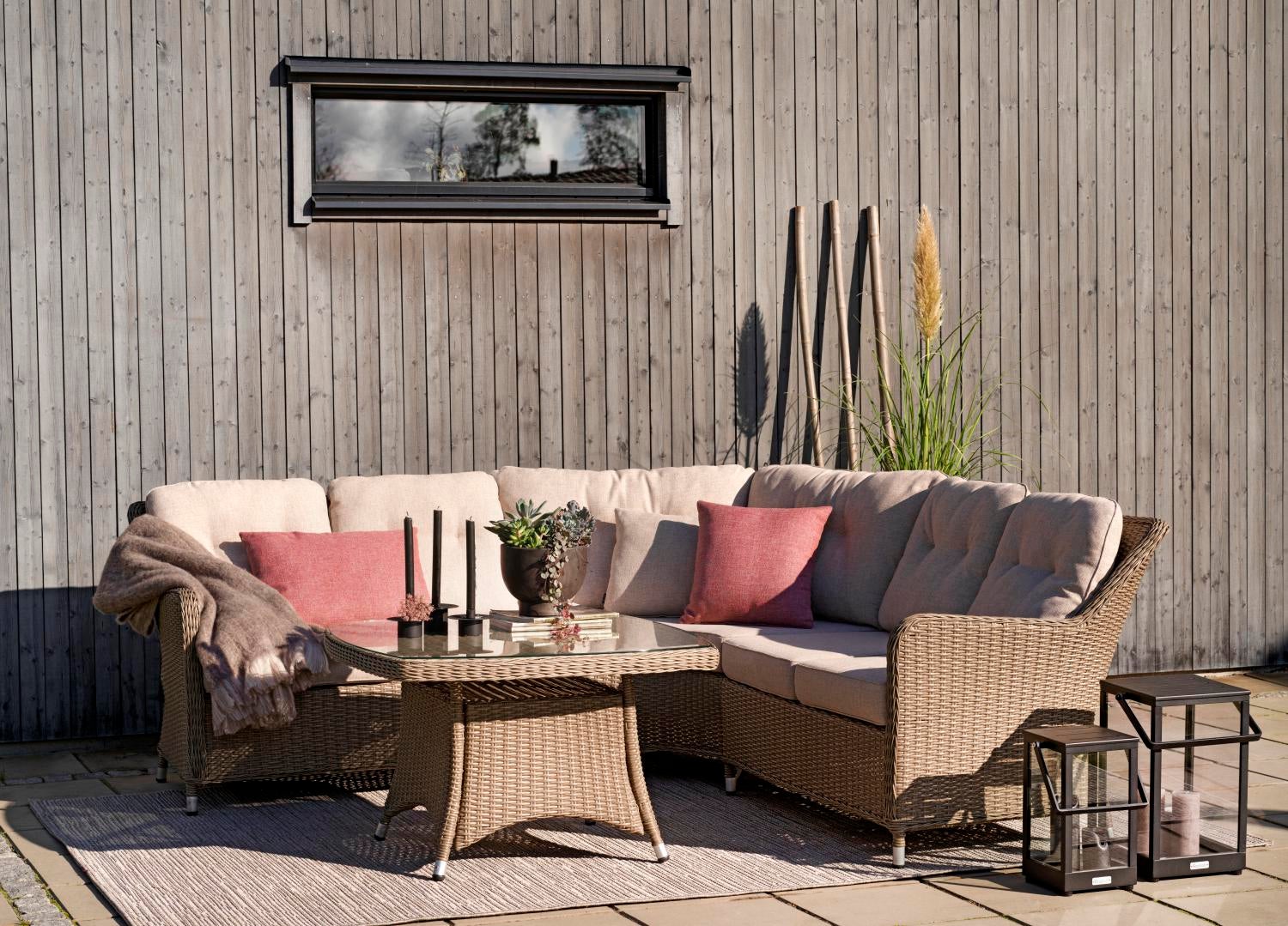 Hornbrook hjørne Beige/sand