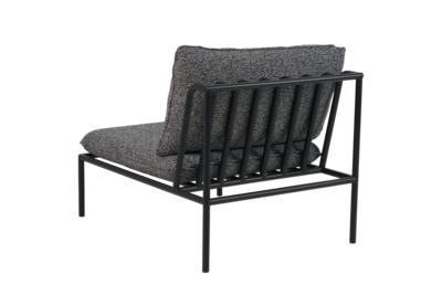 Collier midterste del Sort/Teddy Ant