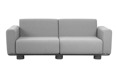 Bolster 2,5 sæder sofa  Antrasitt/Teddy Grey