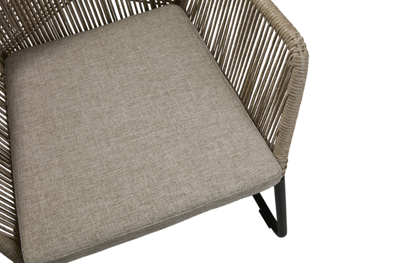 Midway stol med armlæn Beige/sand