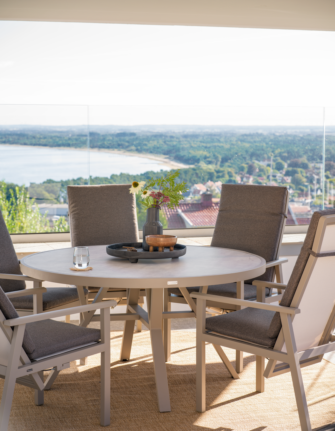 Samvaro spisebord Khaki/Sand