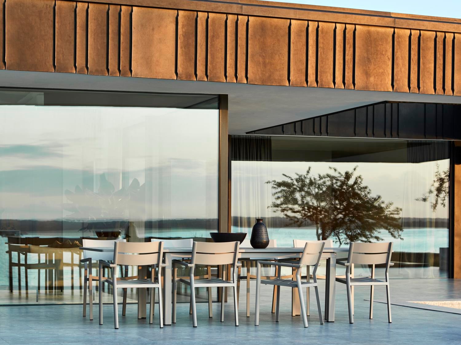 Delia stol med armlæn Khaki