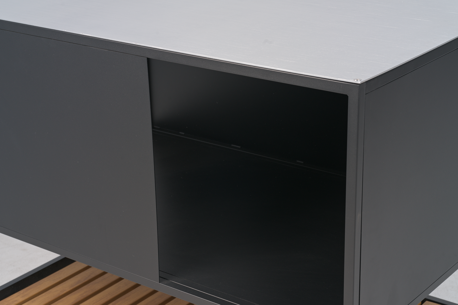 Prep udekøkken Sort