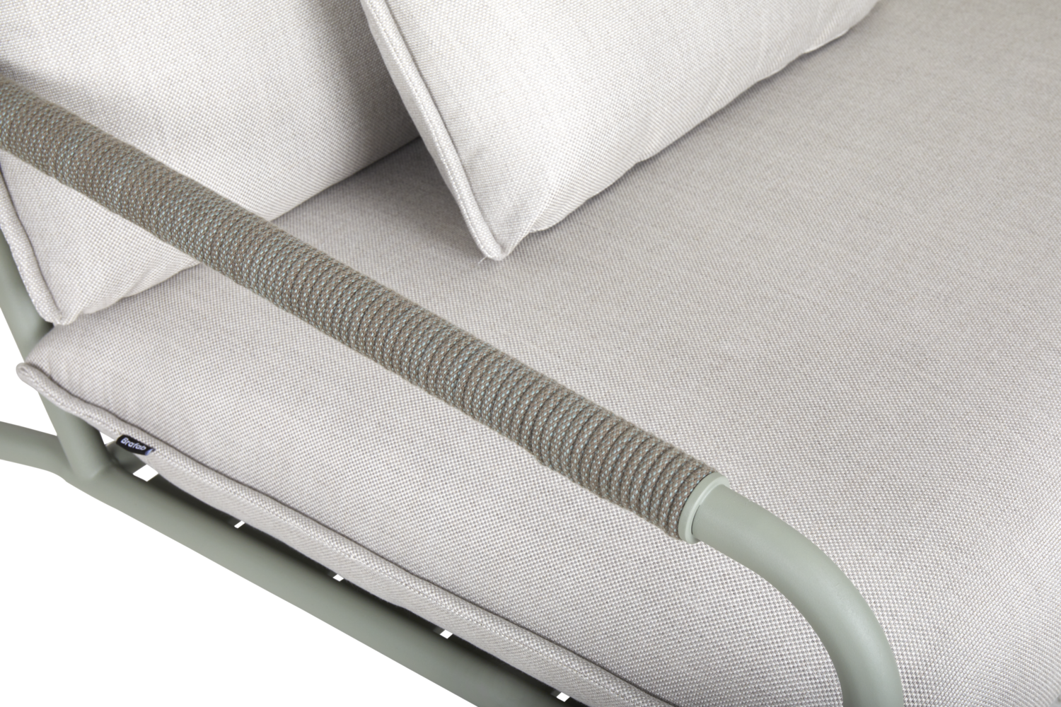 Lerberget 2,5 sæder sofa  Dusty Green/ash