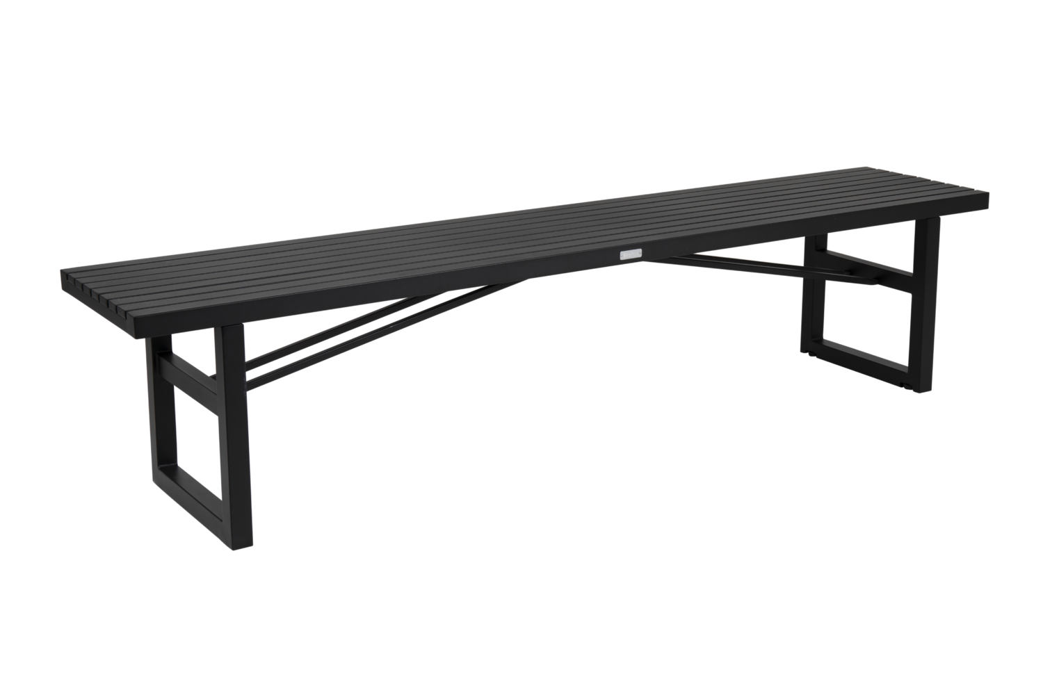 Vevi bænk Sort