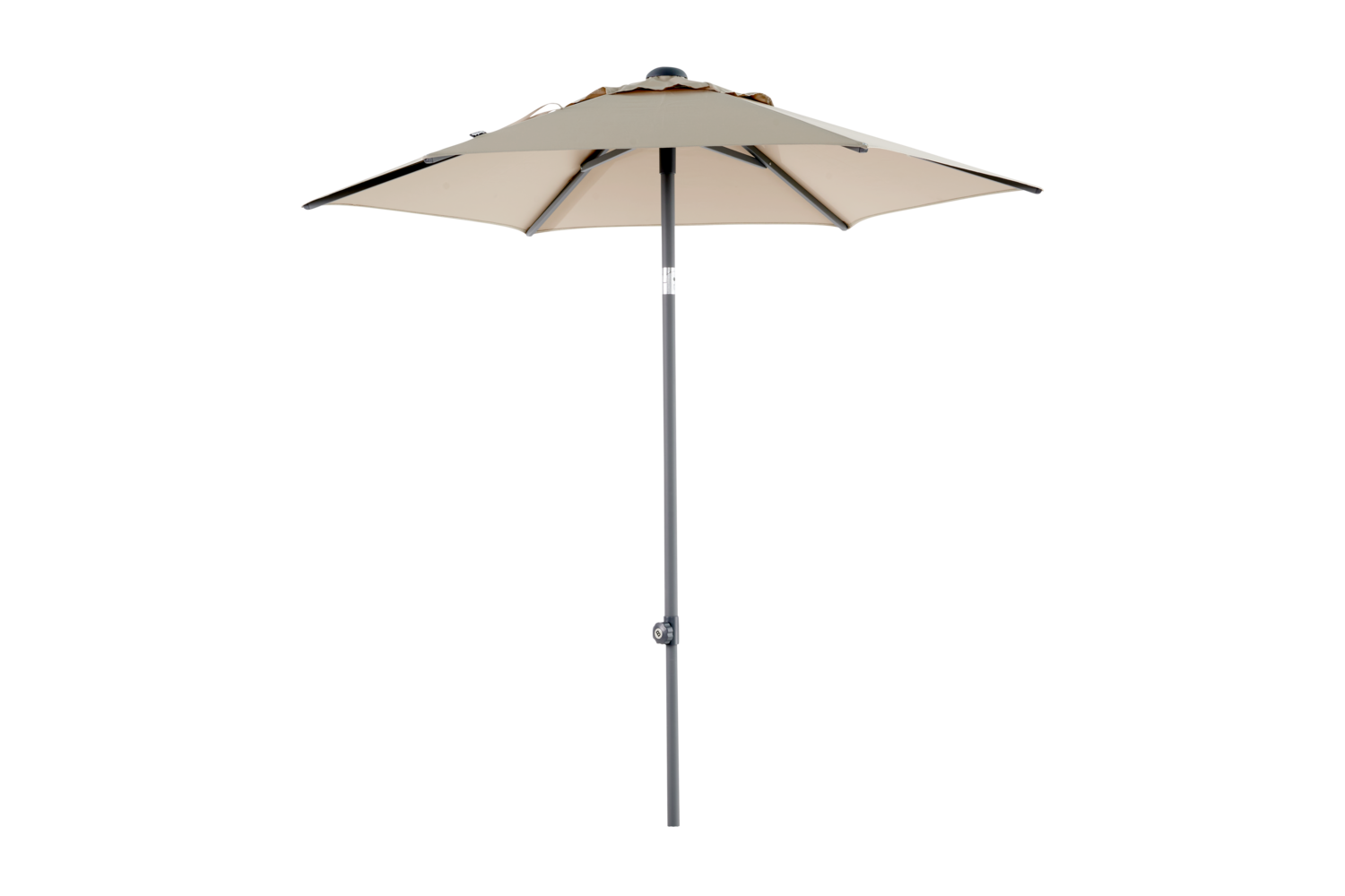 Poppi parasol Antracit/Champagne