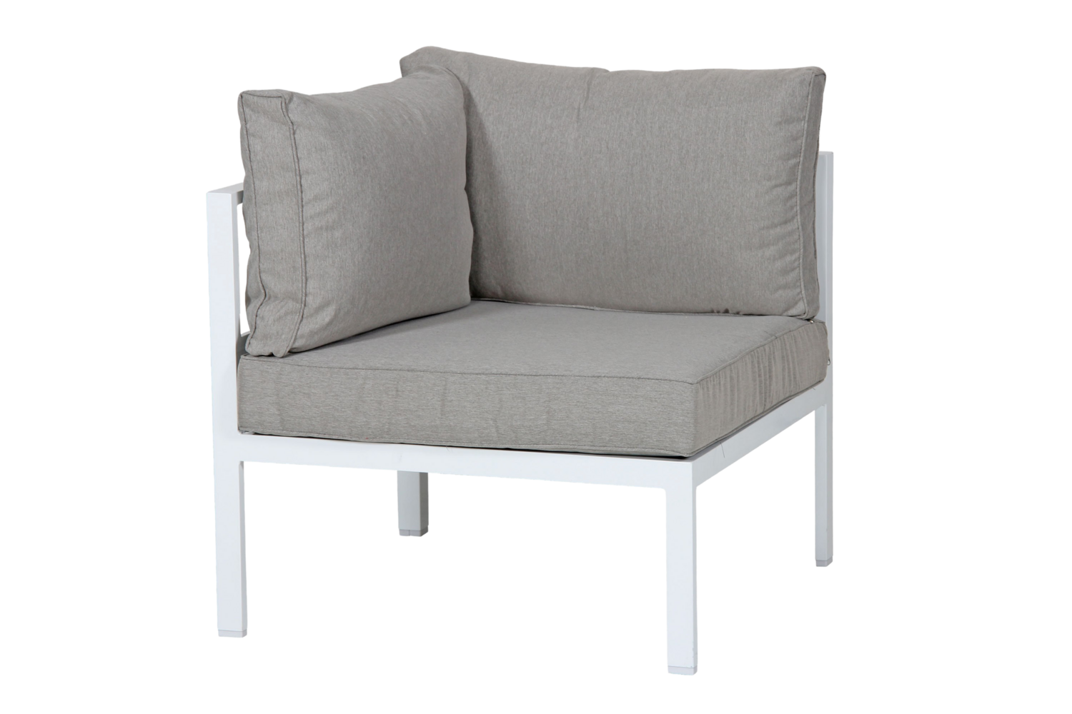 Leone hjørne Hvid/Grå