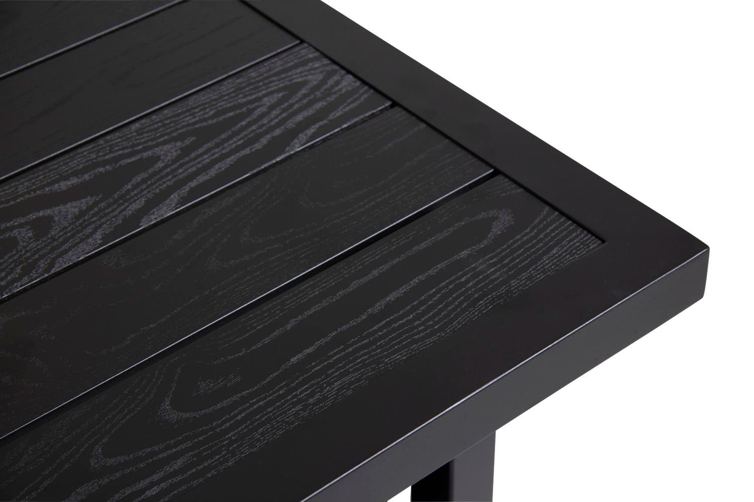 Bergerac hjørnebord Sort