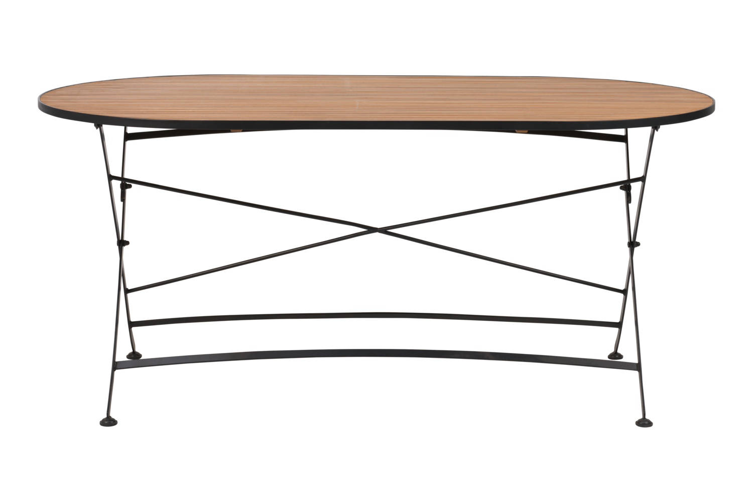 Brewer spisebord Sort/teak