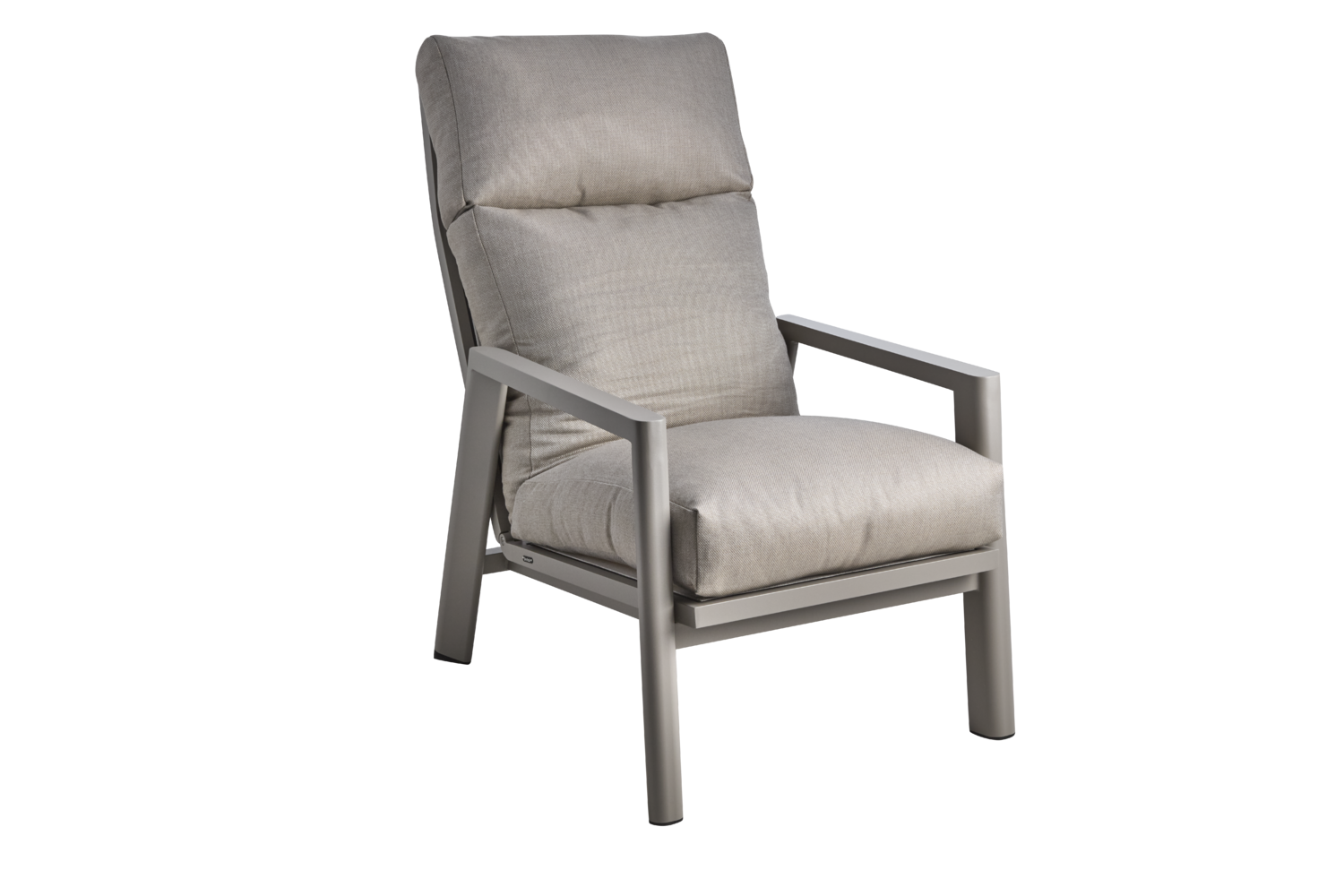 Slide positionslænestol Khaki/Tawny