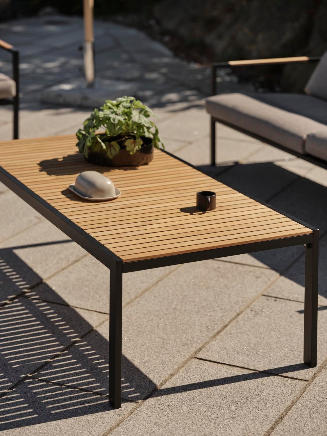 Indus 3-personers sofa Sort/beige