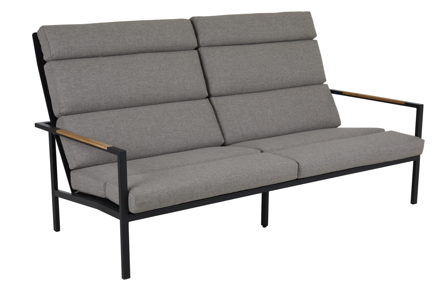 Indus 3-personers sofa Sort/beige