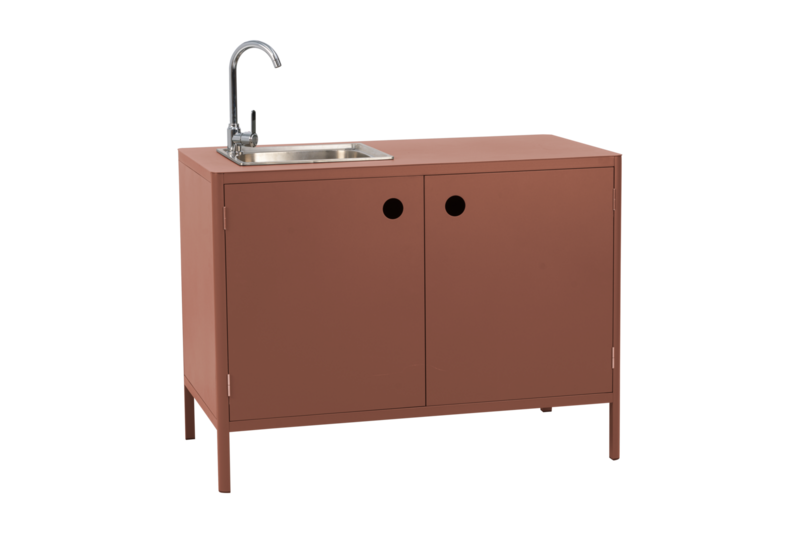 Kelia udekøkken Zin Red