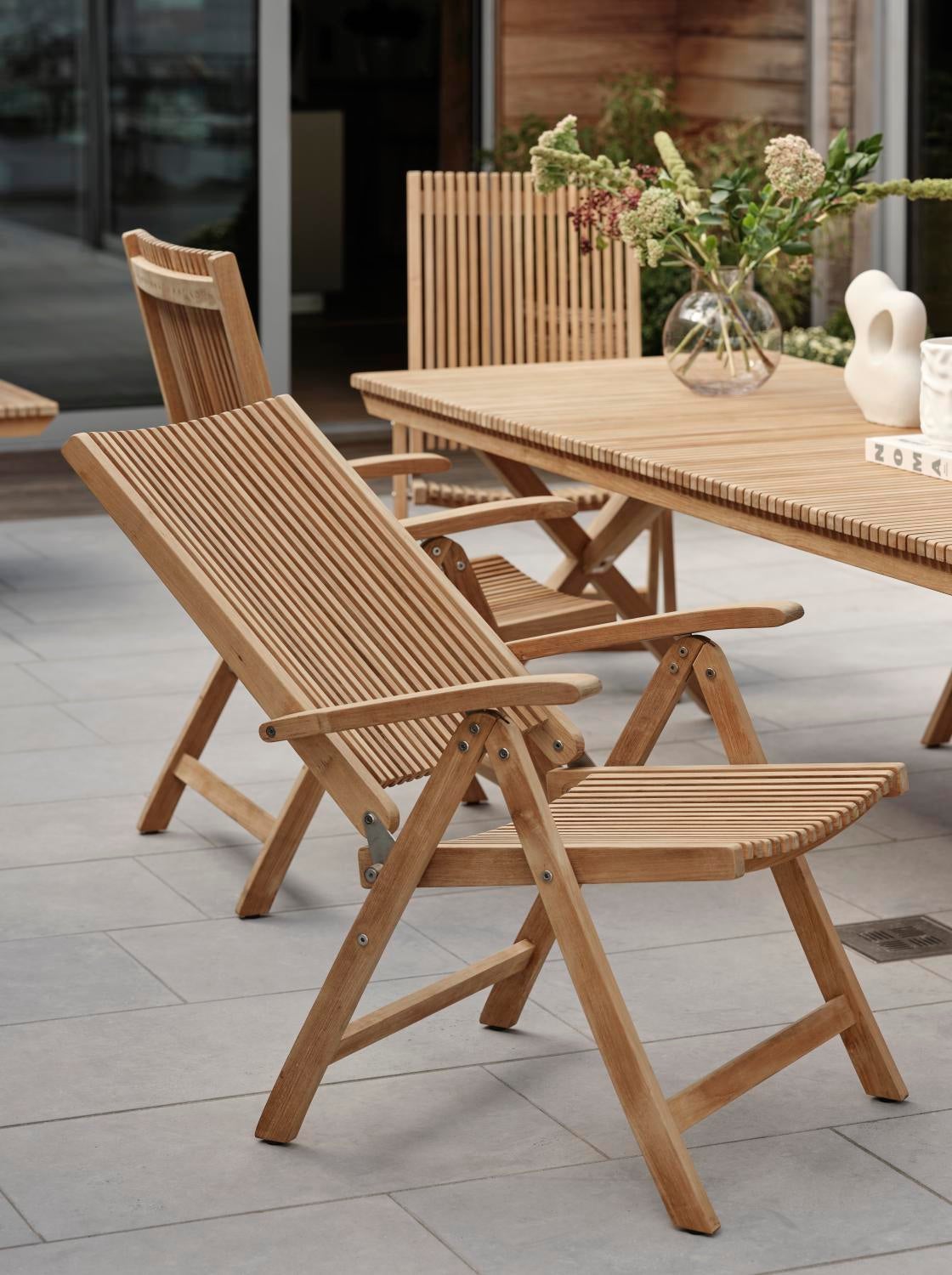 Julita positionsstol Natur