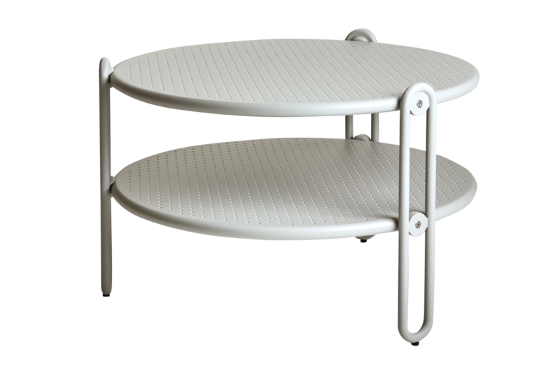 Blixt sofabord Light Grey