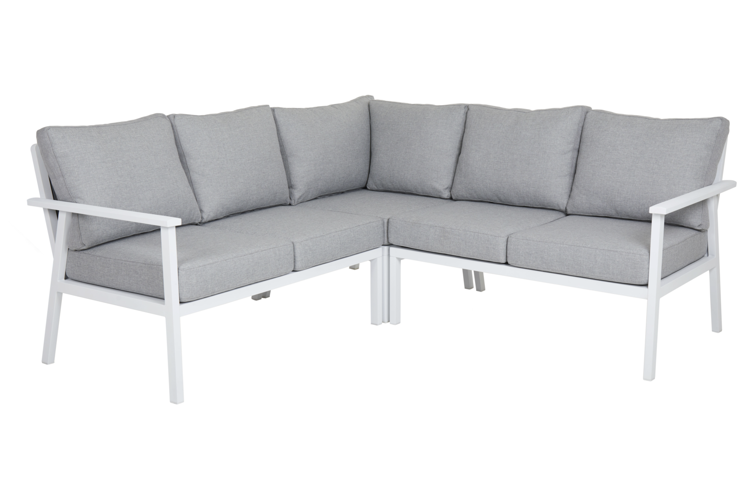 Samvaro High hjørne Hvid/Pearl grey