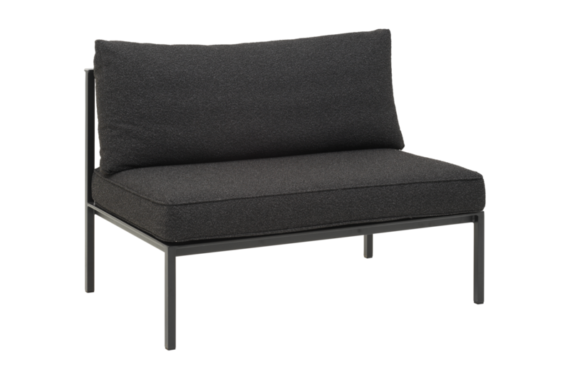 Upper midterste del Sort/Teddy Black