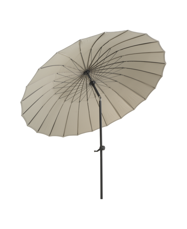 Shanghai parasol Antracit/khaki