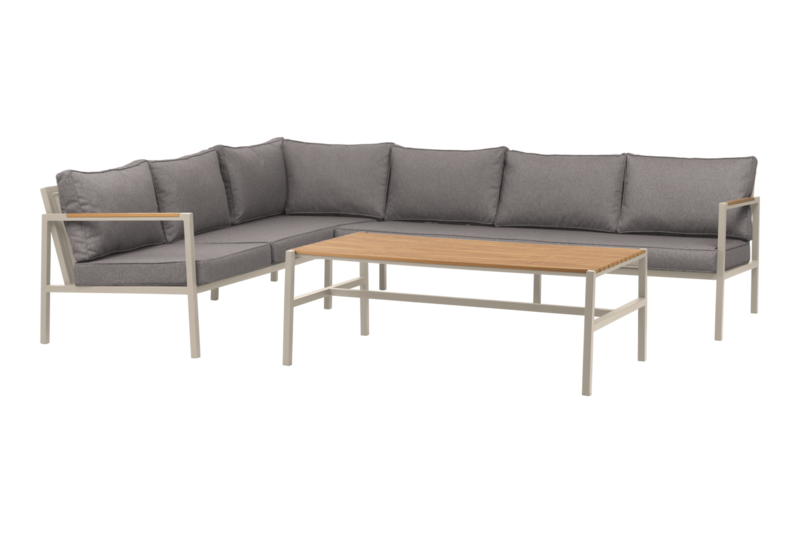 Cap loungesæt Light Grey/Grå