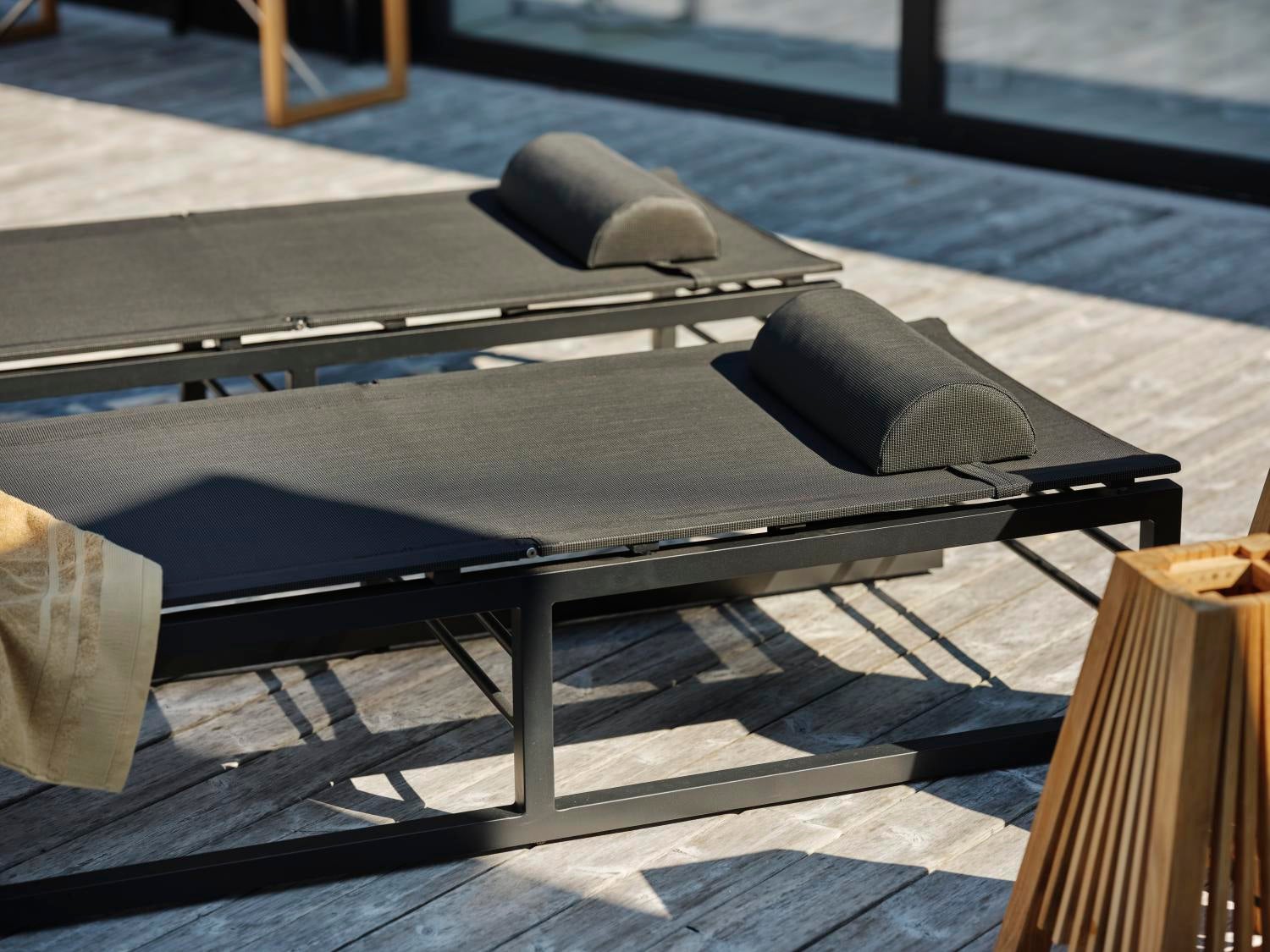 Vevi hvileseng Sort/sort