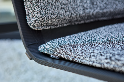 Soro loungestol Sort/Teddy Ant