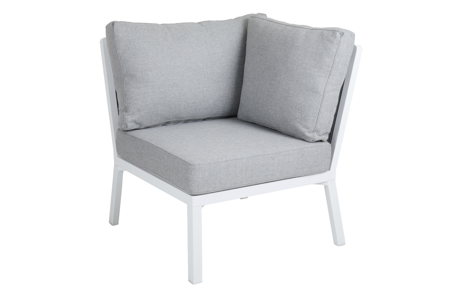 Samvaro High hjørne Hvid/Pearl grey