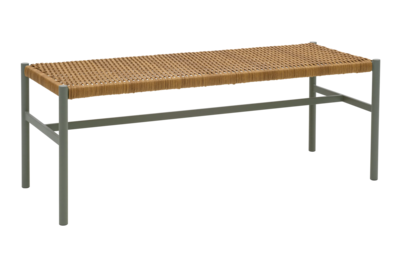 DK bænk Dusty Green/Natur
