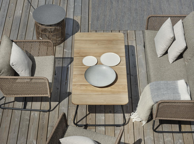 Nolli sofabord Sort/teak