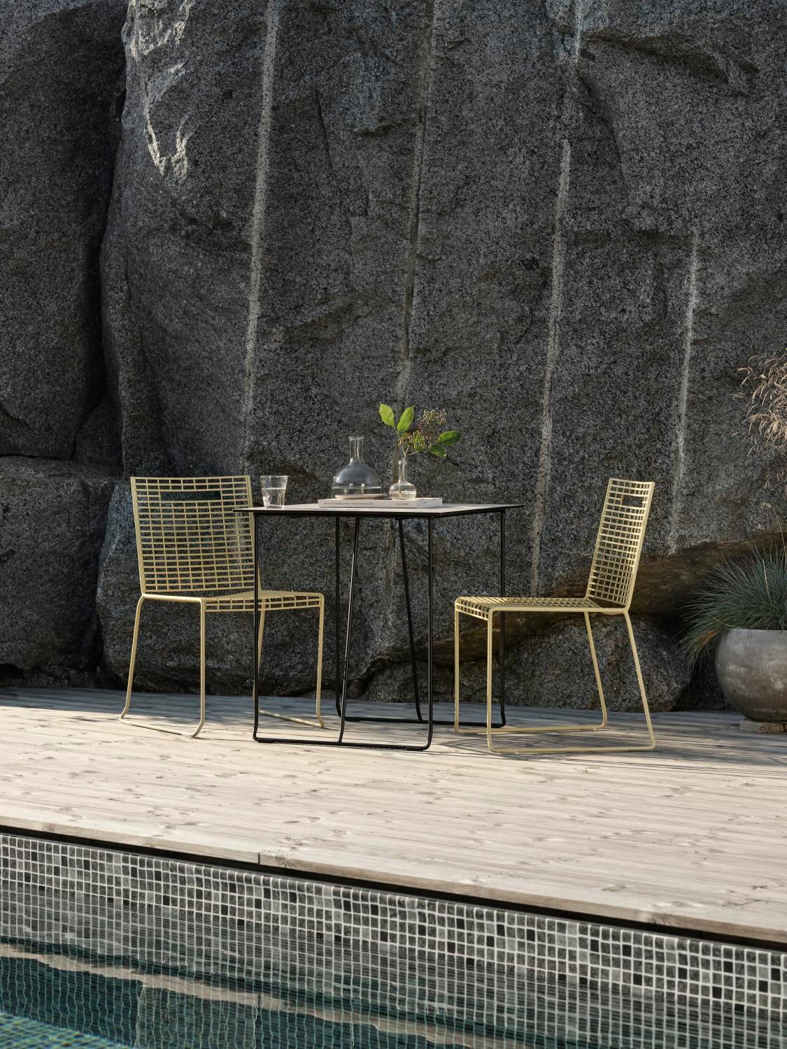 Laminate bordplade Beige/terrazzo