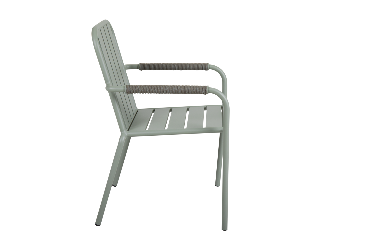 Innes stol med armlæn Dusty Green