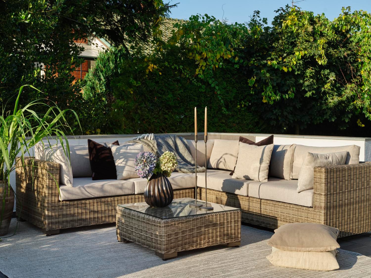 Averio tæppe Lysegrå