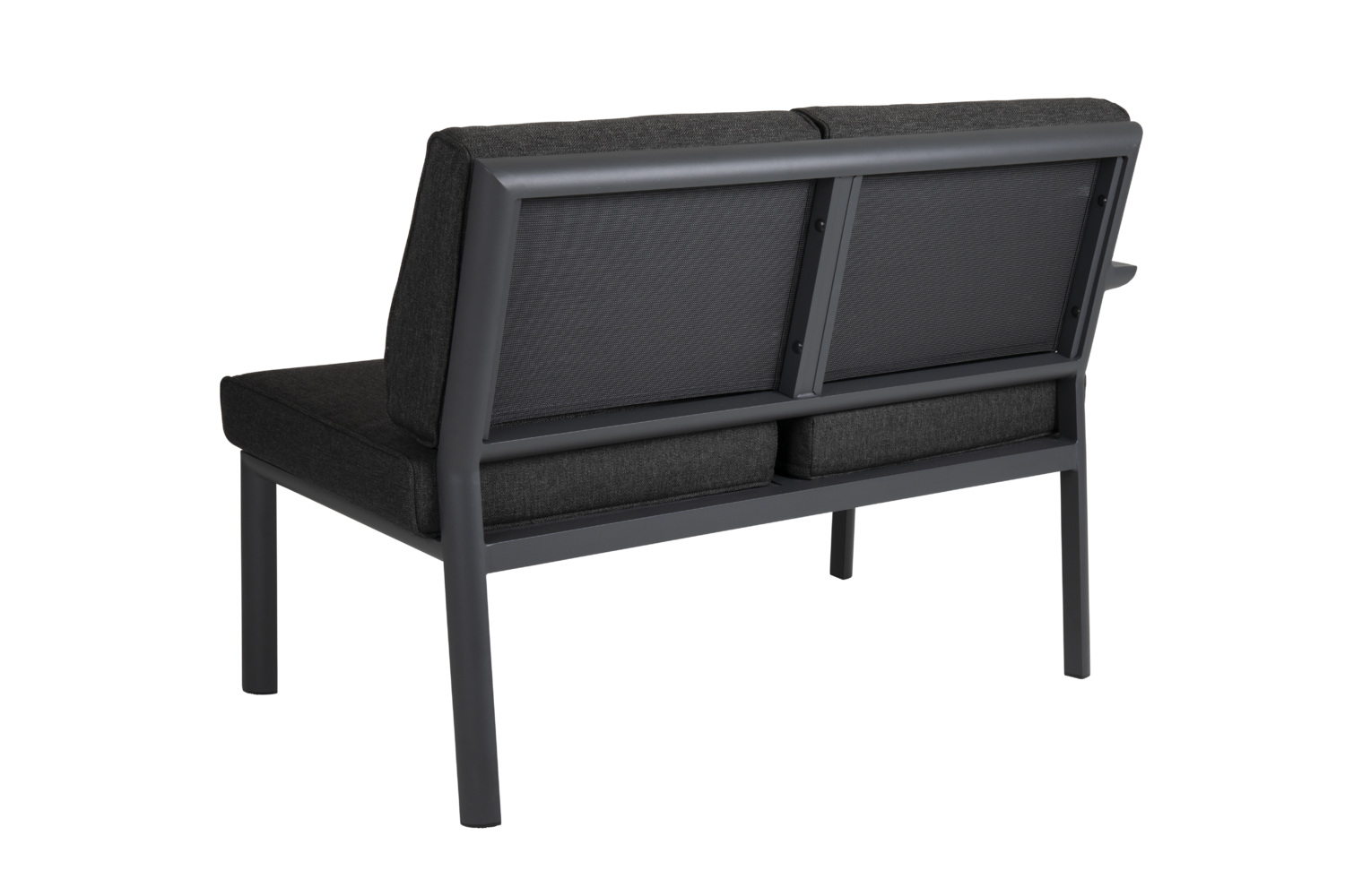 Delia endestykke Antracit/Grå