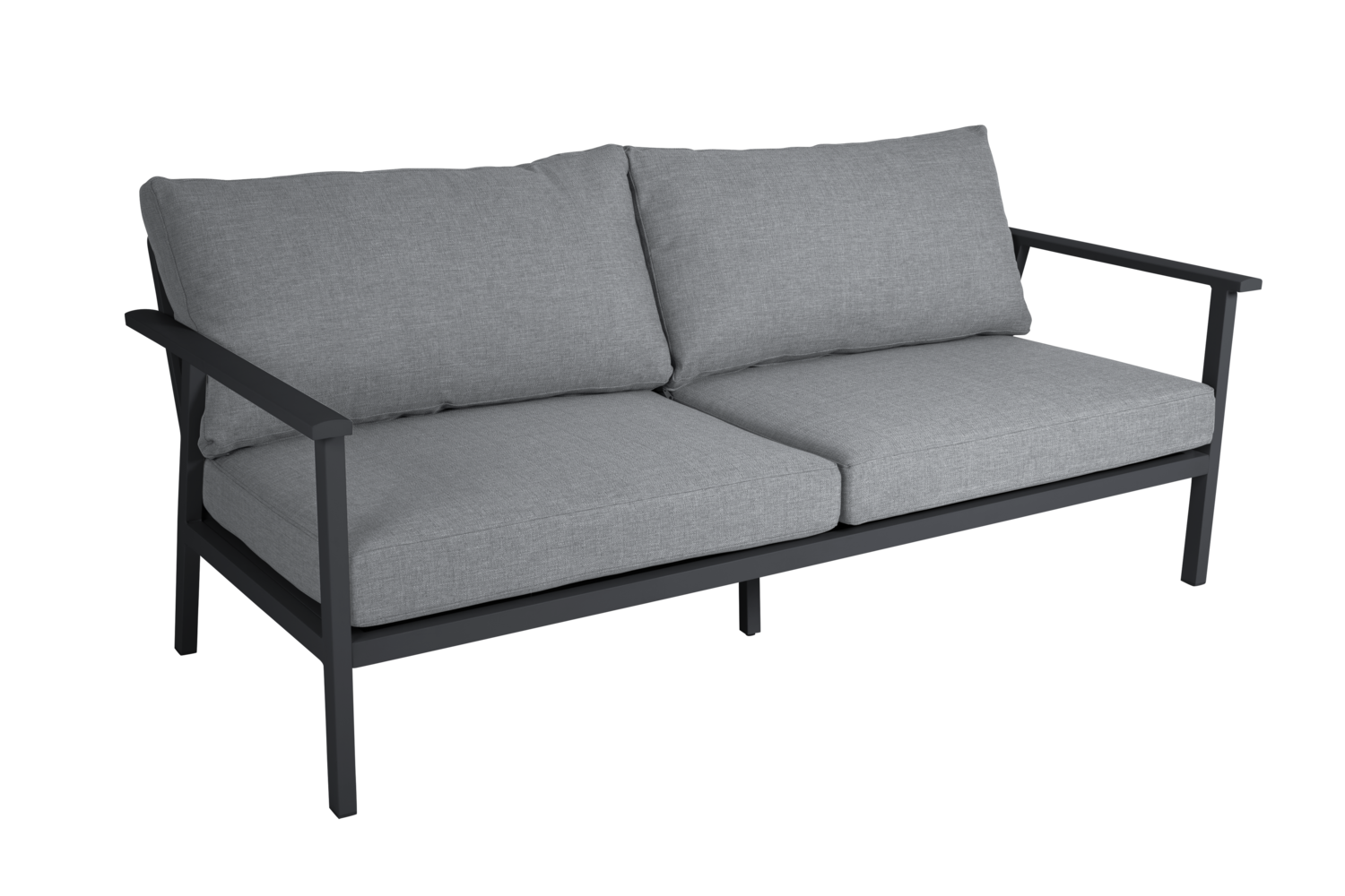 Samvaro Low 2,5 sæder sofa  Antracit/Pearl grey
