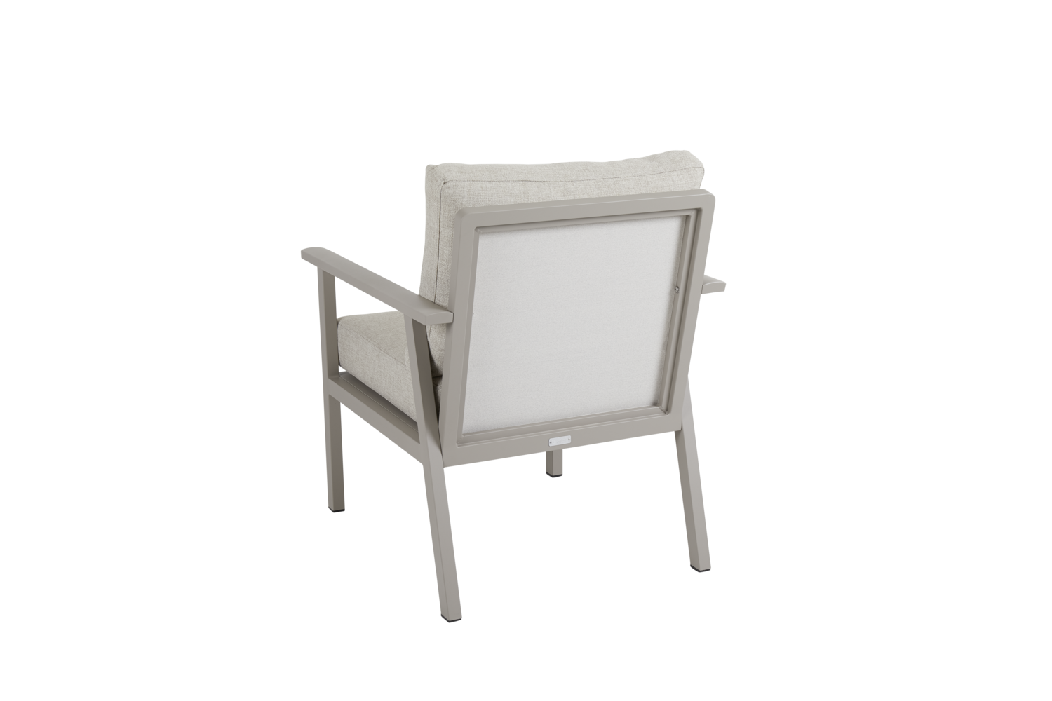 Samvaro High lænestol Khaki/Sand