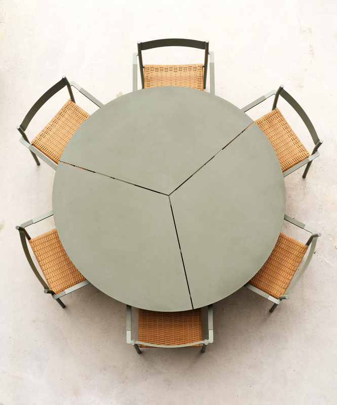 DK spisebordsstol Dusty Green/Natur