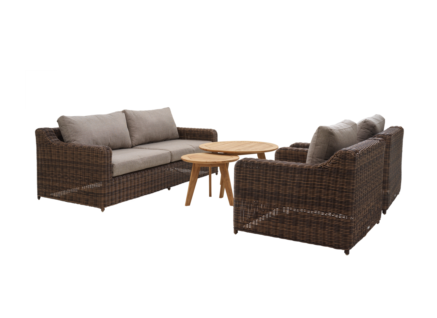 Glendon lænestol Dark Brown/Soft Moose