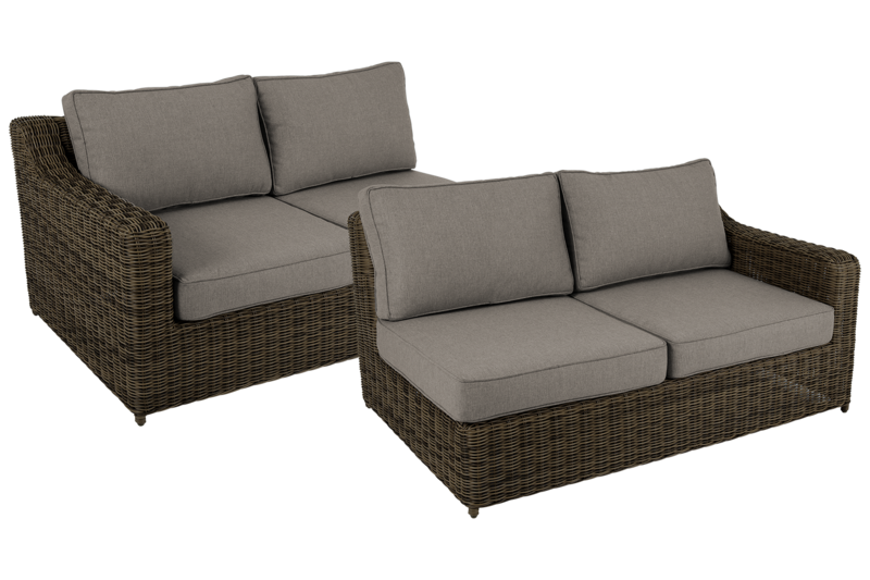 Glendon endestykke Dark Brown/Soft Moose