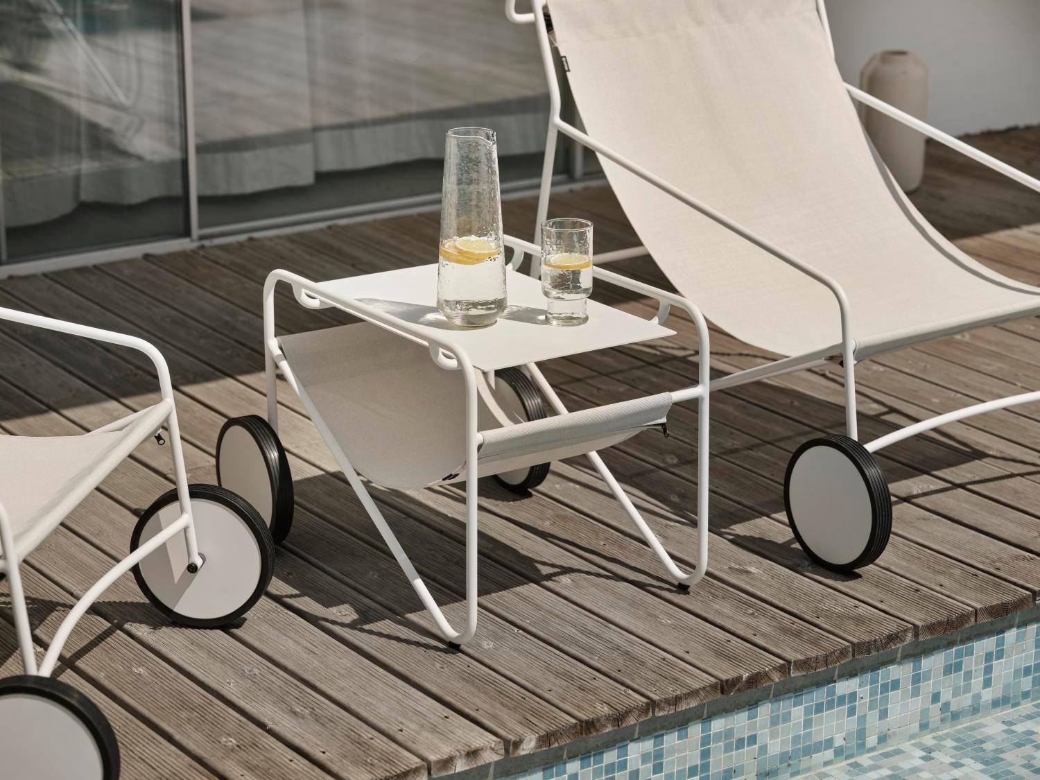 Poul Chair loungestol White_Offwhite