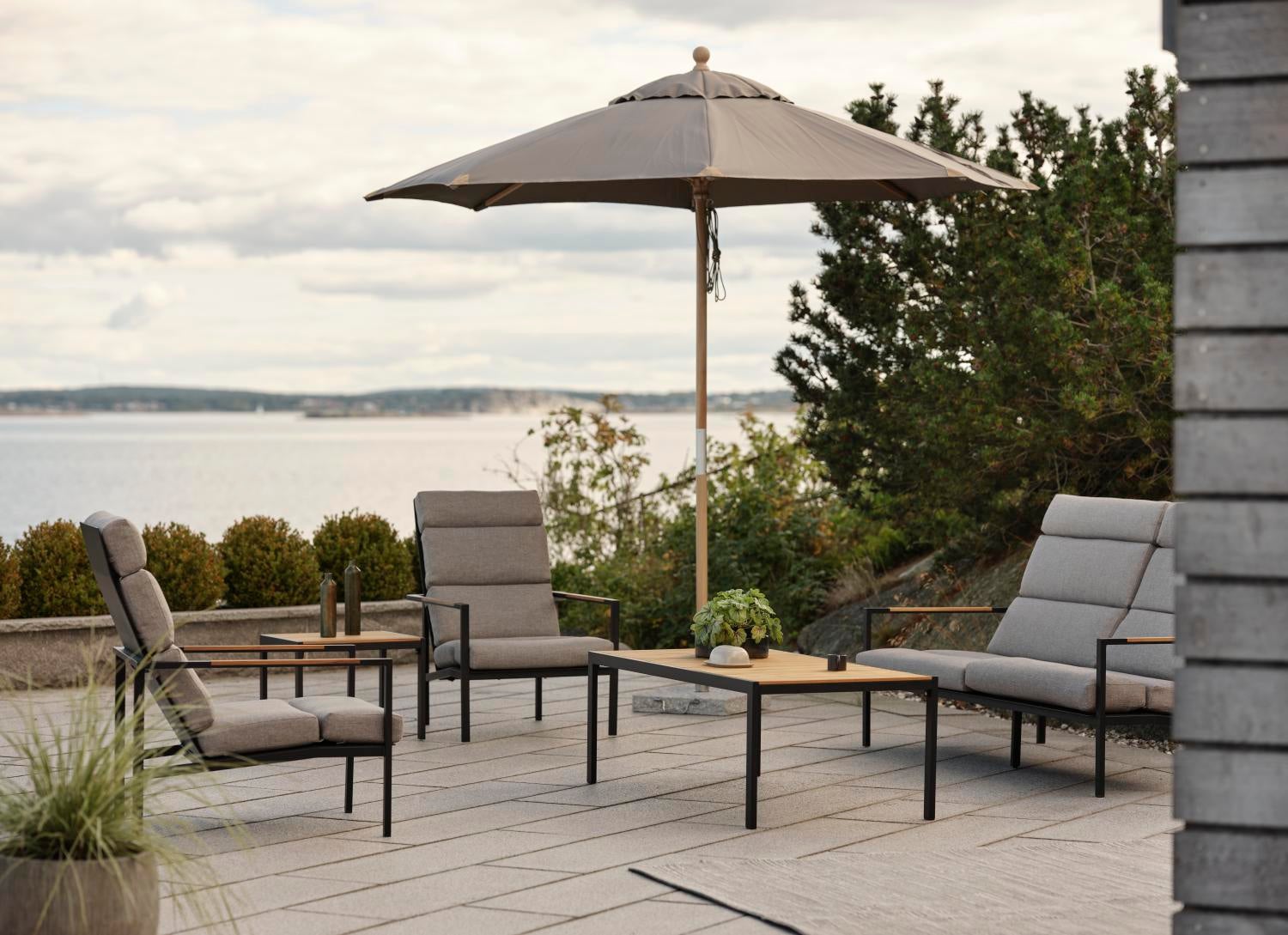 Indus 3-personers sofa Sort/beige