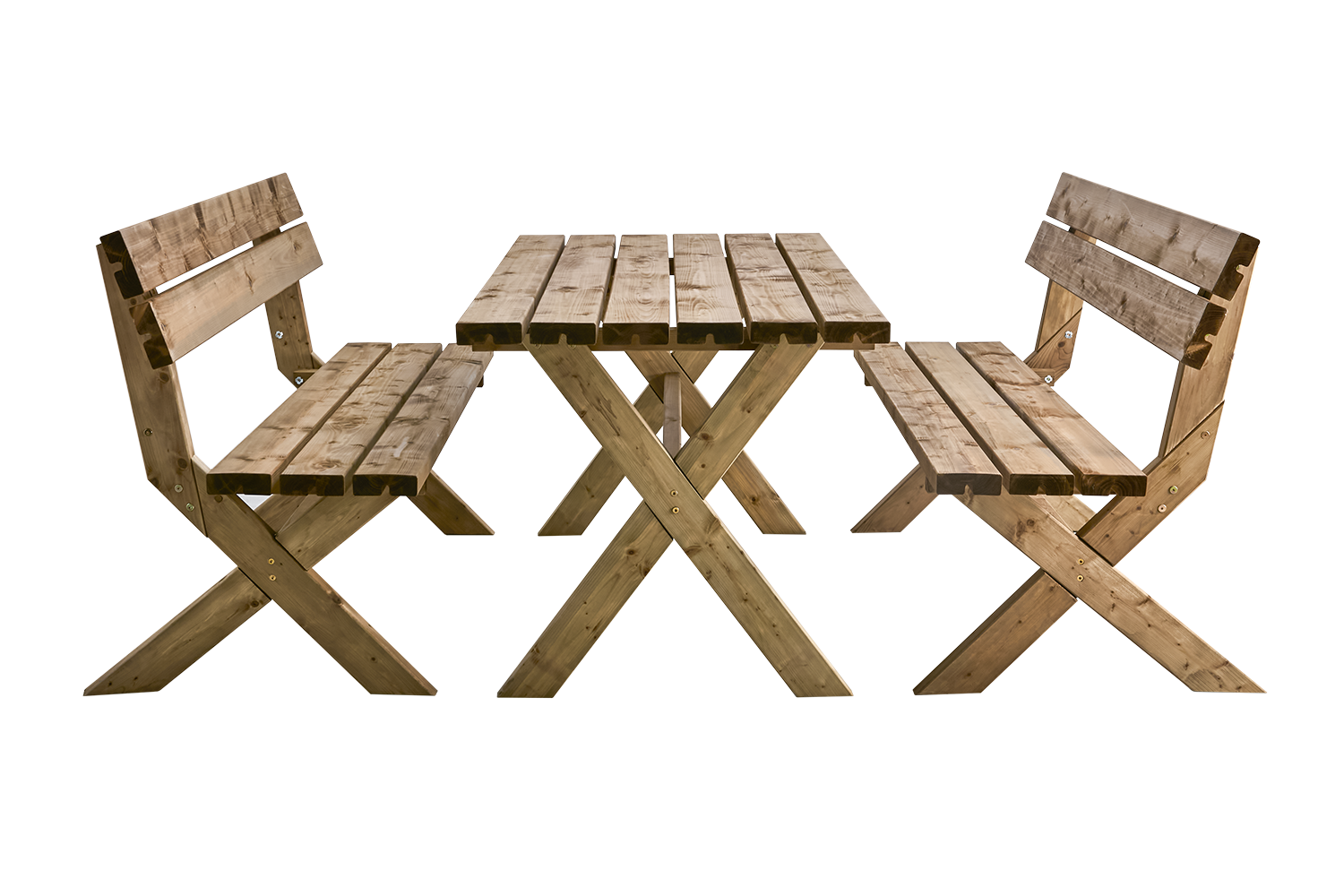 Tallbacken sæt Brun