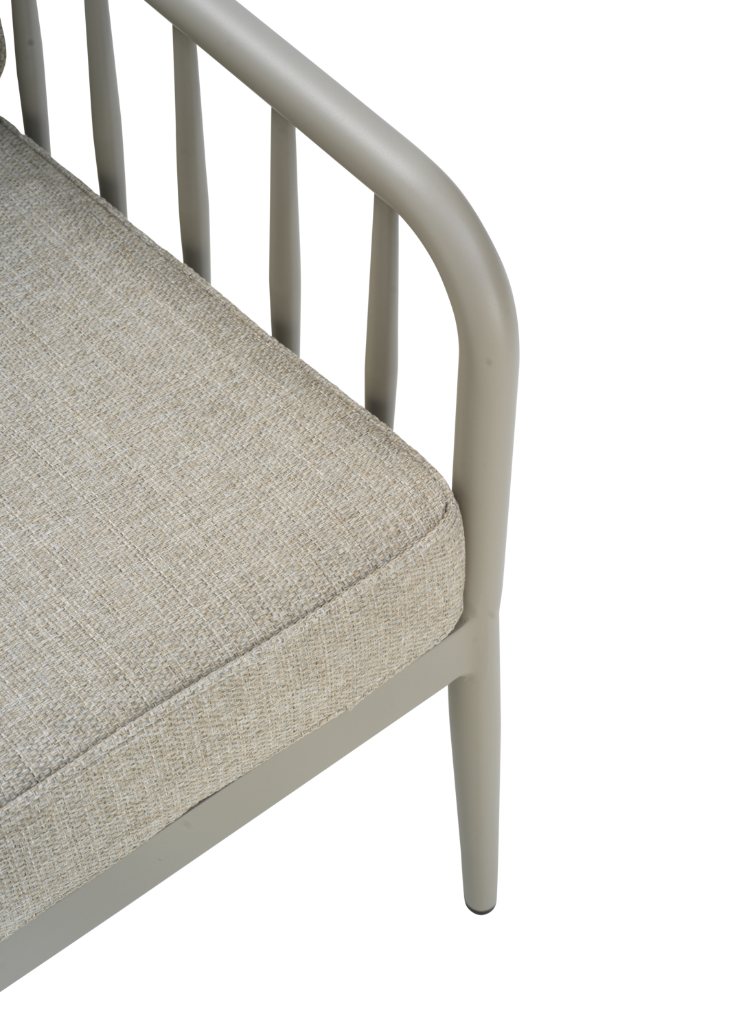 Coleville lænestol Khaki/Burlap Beige